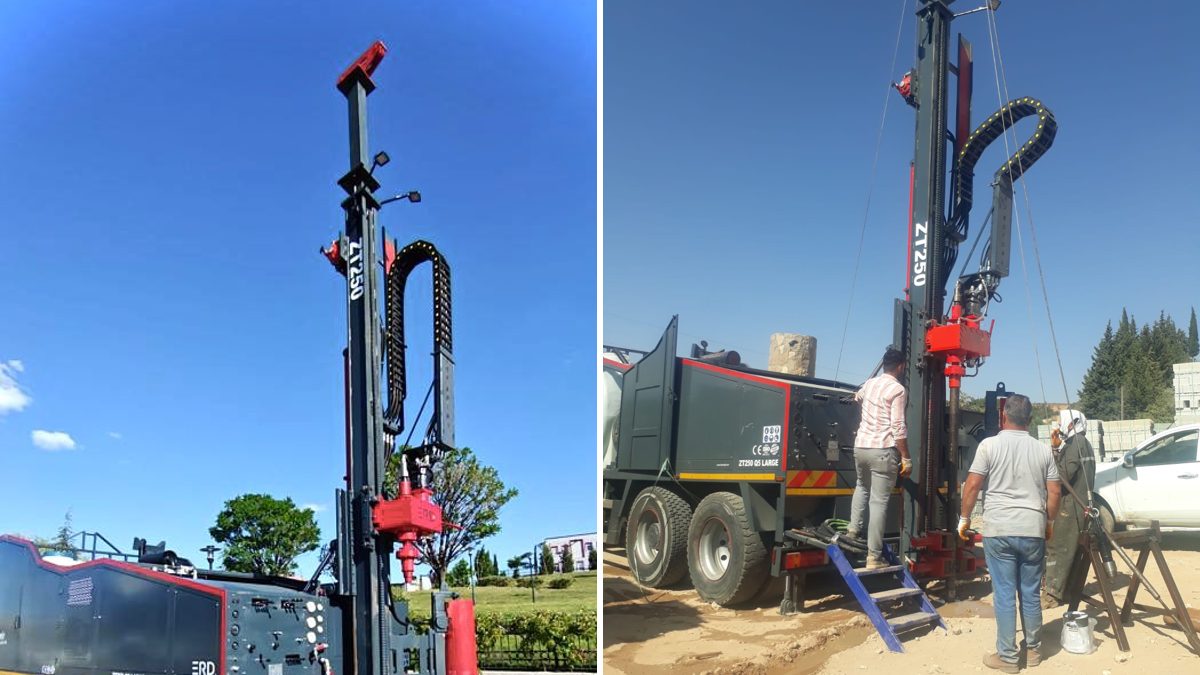 Galen Zemin ZT 250 Q5 tam hidrolik sondaj makineleri